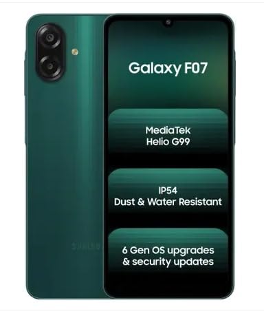 Samsung Galaxy F07 (Green, 64 GB) (4 GB RAM) - Image 7
