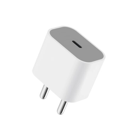 Apple 20W USB-C Power Adapter (for iPhone, iPad & AirPods), (White)