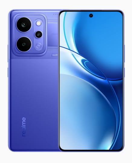 realme P4 Power 5G Smartphone, TransBlue , 8GB RAM, 256GB Storage, 10001mAh Battery, 6.8 Inch Display, Triple Camera