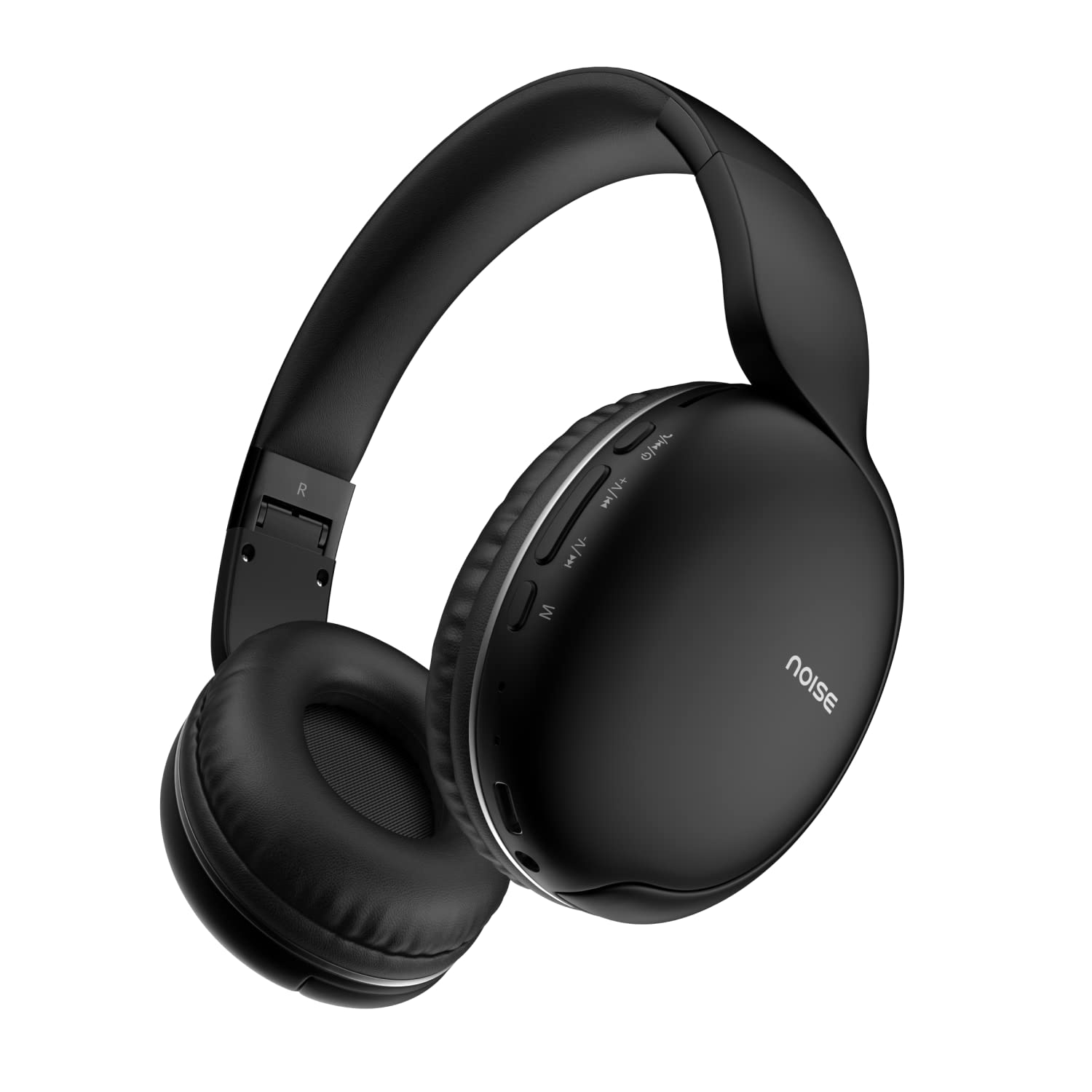 Noise Two Wireless On Ear Headphones with 50 Hours Playtime, Low Latency(up to 45ms), 4 Play Modes, Dual Pairing, BT v5.3, (Bold Black | Serene Blue | Calm White) - Image 2