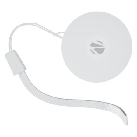 Zebronics One Tag, Worldwide Tracking Device for iOS, Apple Find My, Upto 1 Year Battery, BT v5.3, Anti-Lost & Loud 80dB Alert, No SIM Needed, MFi Certified, for Keys, Wallets, Luggage, Gadgets, etc, (White | Black_Android | White_Android)