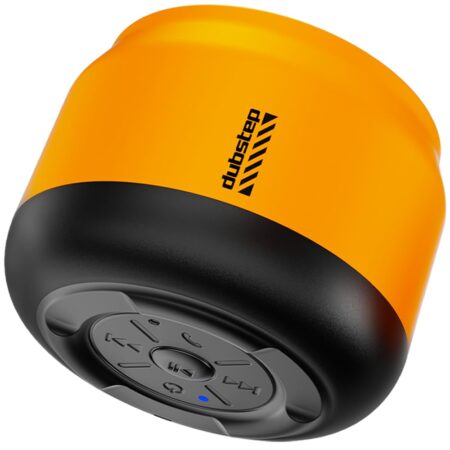 Dubstep Pop 600 Wireless Speaker, 15 Hrs Playtime, 52mm Driver, TWS Pairing, 6W Output Bluetooth Speakers, (Grey | Grey D | Yellow)