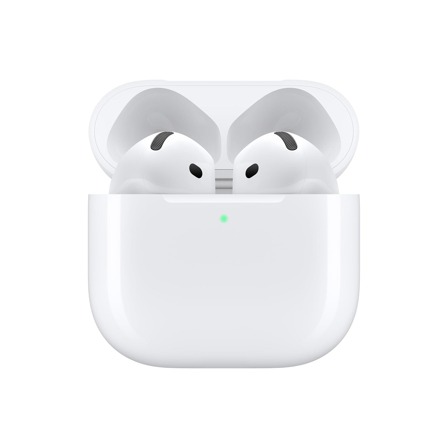 Apple AirPods 4 Wireless Earbuds, Bluetooth Headphones, Personalised Spatial Audio, Sweat and Water Resistant, USB-C Charging Case, H2 Chip, Up to 30 Hours of Battery Life, Effortless Setup for iPhone - Image 2