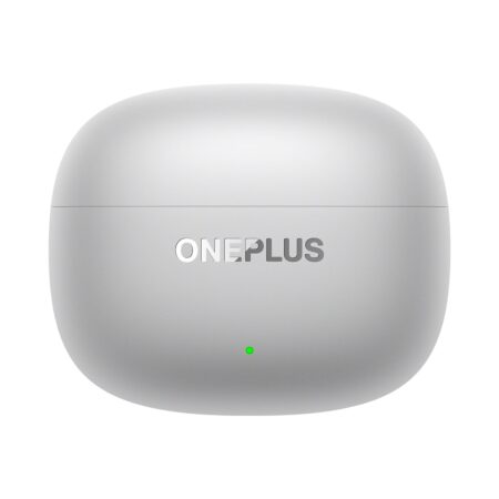 OnePlus Nord Buds 4 Pro TWS Earbuds Upto 55dB Real-time ANC, Adaptive Mode, 12mm Titanium-Coated Driver, Spatial Audio, Upto 54hrs Playback, Dual-Device connectivity, 47ms Low Latency, (Radiant Gray | Raven Black)