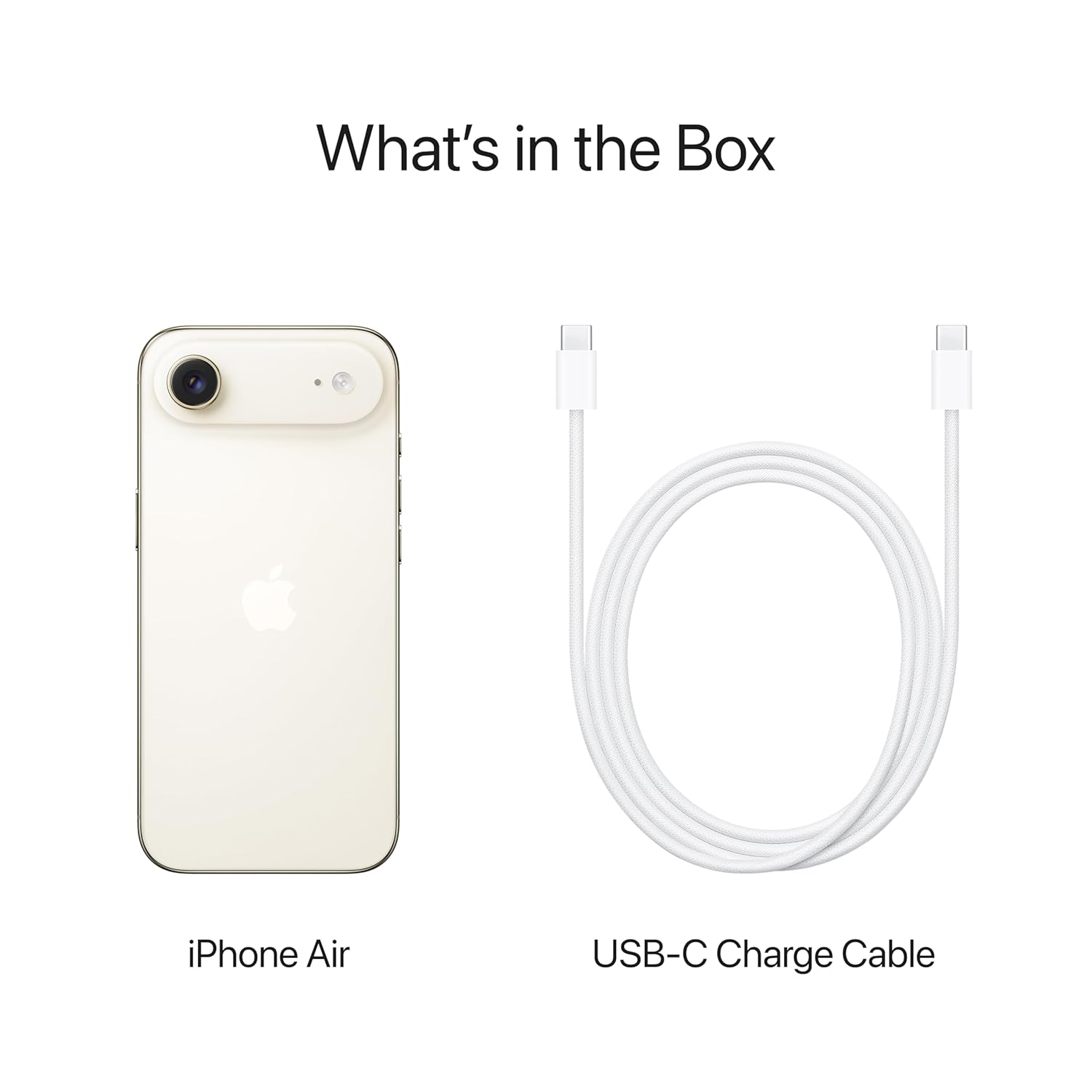 Apple iPhone Air 512 GB: Thinnest iPhone Ever, 16.63 cm (6.5″) Display with Promotion up to 120Hz, Powerful A19 Pro Chip, Center Stage Front Camera, All-Day Battery Life, (Sky Blue | Light Gold | Cloud White | Space Black) - Image 10