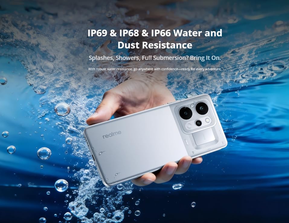 realme P4 Power 5G Smartphone, TransBlue , 8GB RAM, 256GB Storage, 10001mAh Battery, 6.8 Inch Display, Triple Camera - Image 7