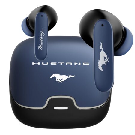 GOBOULT Mustang Derby Truly Wireless in Ear Earbuds with 100H Playtime, App Support, Dual Device Pairing, 4 Clear Calling ENC Mics, 45ms Low Latency, IPX5 Ear Buds TWS Bluetooth 5.4 (Derby | Blue | Dash | Lavender | Midnight | White | Z40 Black | Brown | Jungle)