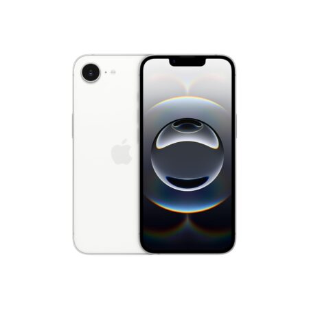 Apple iPhone 16e 512 GB: Built for Apple Intelligence, A18 Chip, Supersized Battery Life, 48MP Fusion. Camera, 15.40 cm (6.1″) Super Retina XDR Display, (White | Black)