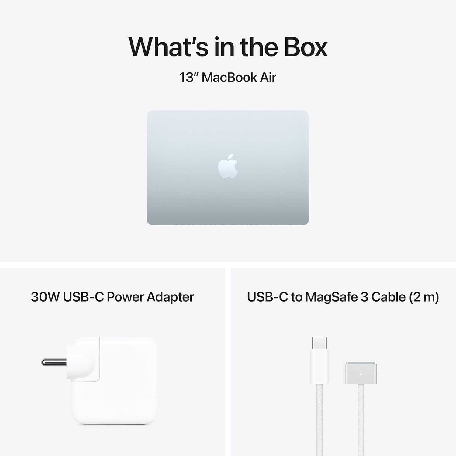 Apple MacBook Air 13″ Laptop with M5 chip: AI and Apple Intelligence, 34.46 cm (13.6″) Liquid Retina Display, 24GB Unified Memory, 1 TB SSD Storage, 12MP Center Stage Camera, Touch ID, (Silver | Starlight | Sky Blue | Midnight) - Image 9