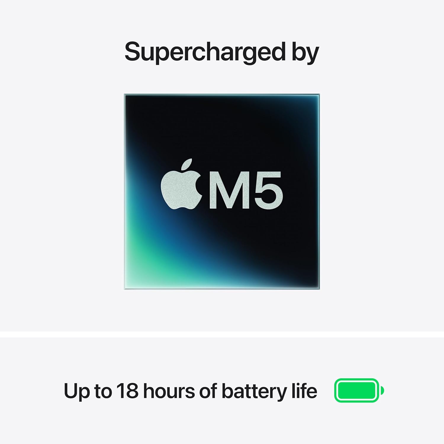 Apple MacBook Air 13″ Laptop with M5 chip: AI and Apple Intelligence, 34.46 cm (13.6″) Liquid Retina Display, 24GB Unified Memory, 1 TB SSD Storage, 12MP Center Stage Camera, Touch ID, (Silver | Starlight | Sky Blue | Midnight) - Image 11