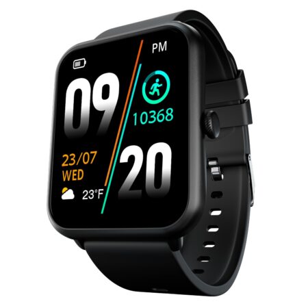 Fastrack Limitless FS1 Smart Watch|Biggest 1.95" Horizon Curve Display|SingleSync BT Calling v5.3|Built-in Alexa|Upto 5 Day Battery|ATS Chipset with Zero Lag|100+ Sports Modes|150+ Watchfaces, (Jet Black | Wine | Cream | Blue | Green | Pink)