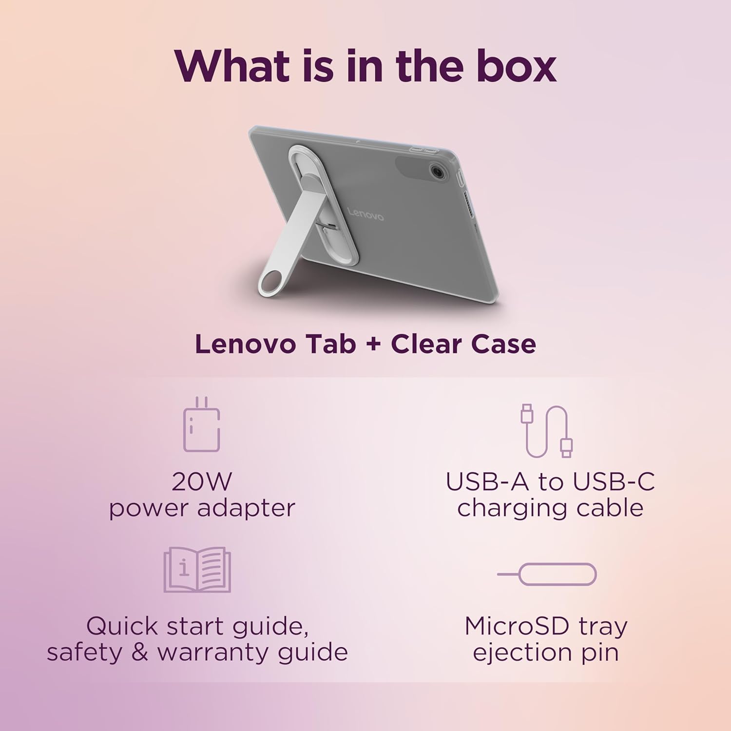 Lenovo Tab (Smartchoice) | 10.1 Inch Display| Wi-Fi Only| 4 GB RAM + 64 GB ROM (Expandable up to 1 TB)| Metal Body| Dual Speakers with Dolby Atmos| Android 14| Color, (Polar Blue | Grey) - Image 9