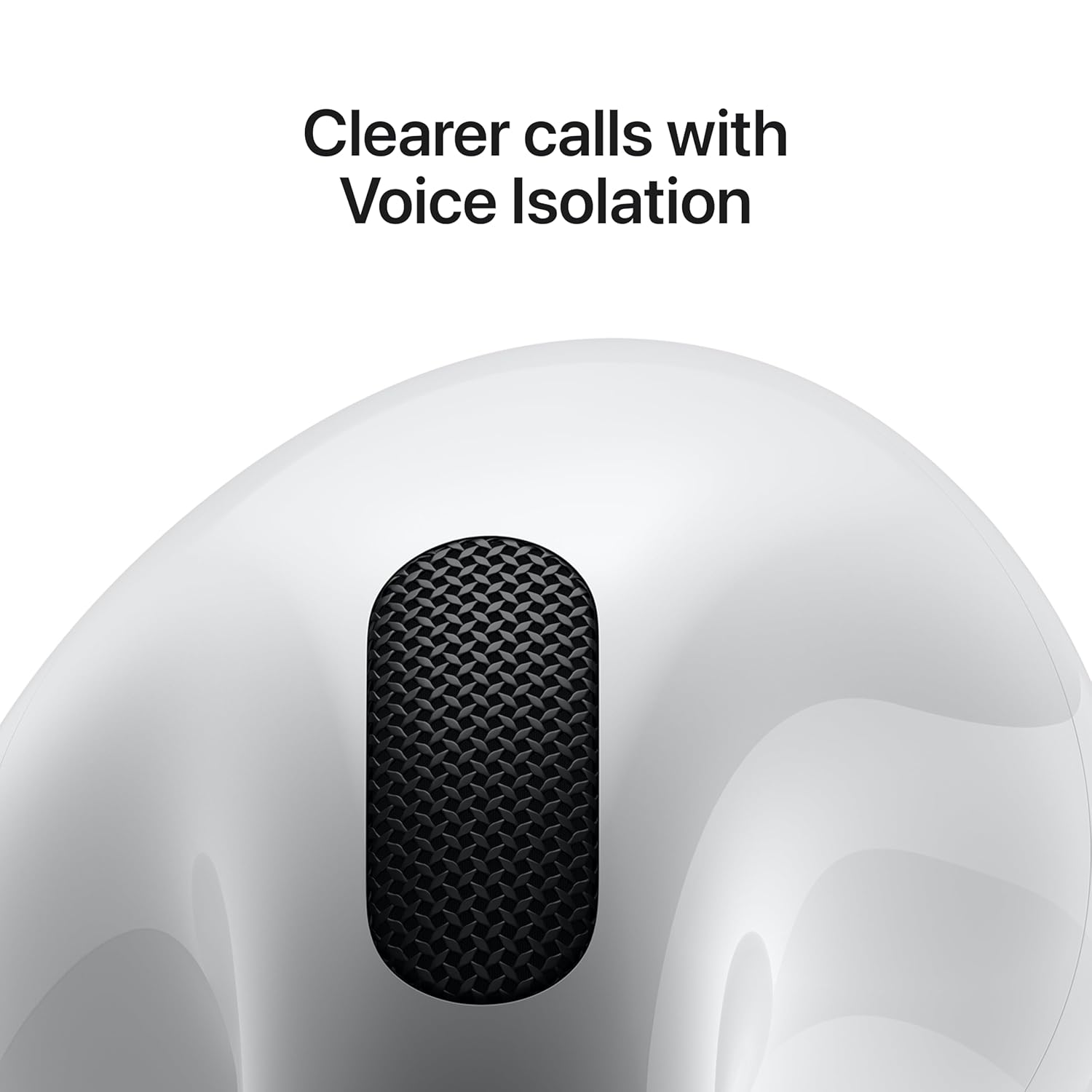 Apple AirPods 4 Wireless Earbuds, Bluetooth Headphones, Personalised Spatial Audio, Sweat and Water Resistant, USB-C Charging Case, H2 Chip, Up to 30 Hours of Battery Life, Effortless Setup for iPhone - Image 4