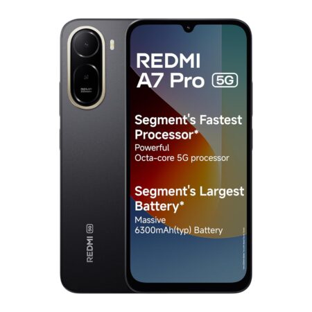 REDMI A7 Pro 5G (Sunset Orange, 4GB RAM, 64GB Storage) | Segment's Fastest Processor | Segment's Largest Battery | Segment's Largest & Smoothest 6.9in 120Hz Display (Black | Mist Blue | Sunset Orange)