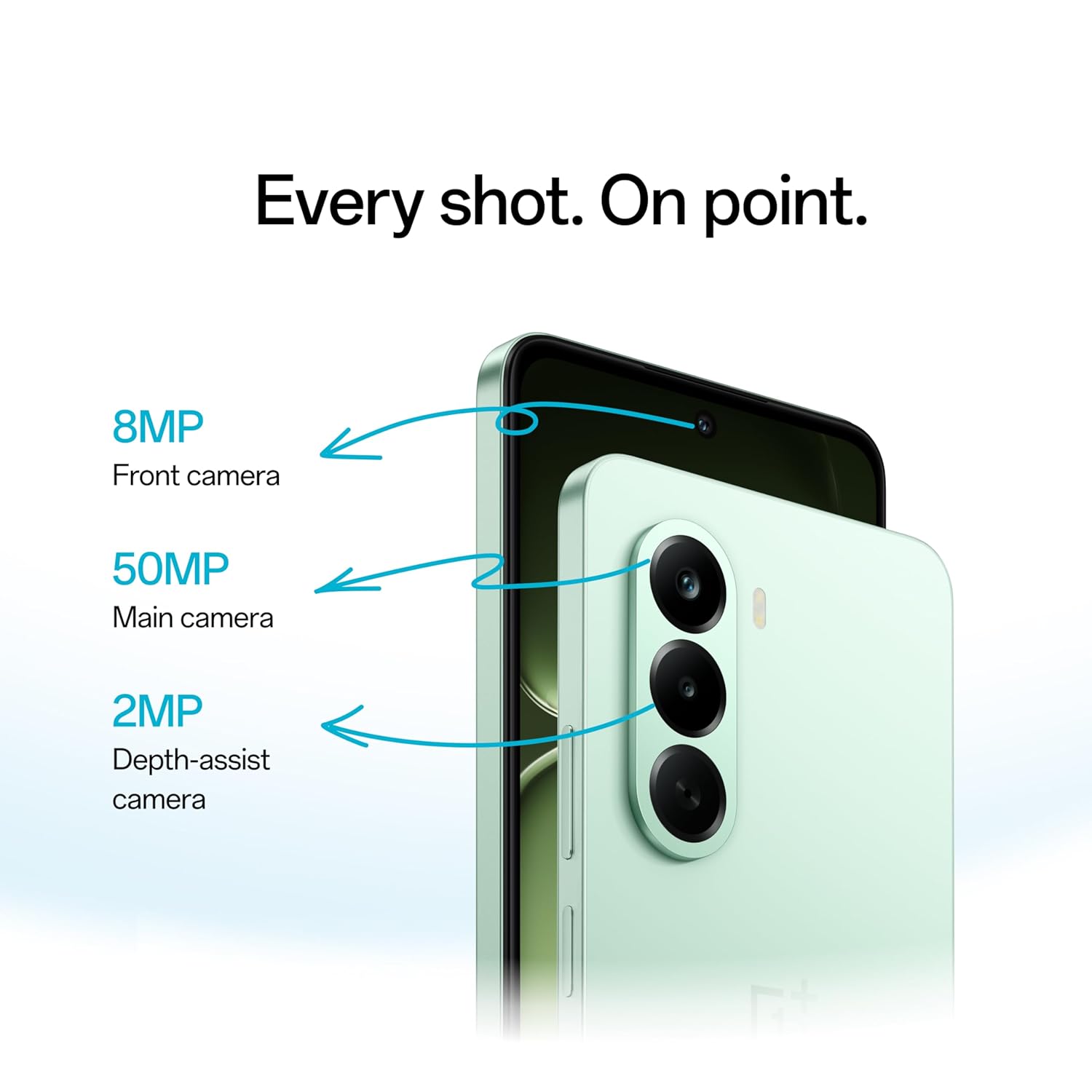 OnePlus Nord CE6 Lite | 8GB+256GB | Vivid Mint | Segment's Fastest Dimensity 7400 Apex Processor | 7000mAh Battery | Segment's Highest 144Hz Refresh Rate | 50MP Main Camera, 4K Video Recording (Vivid Mint | Hyper Black) - Image 7
