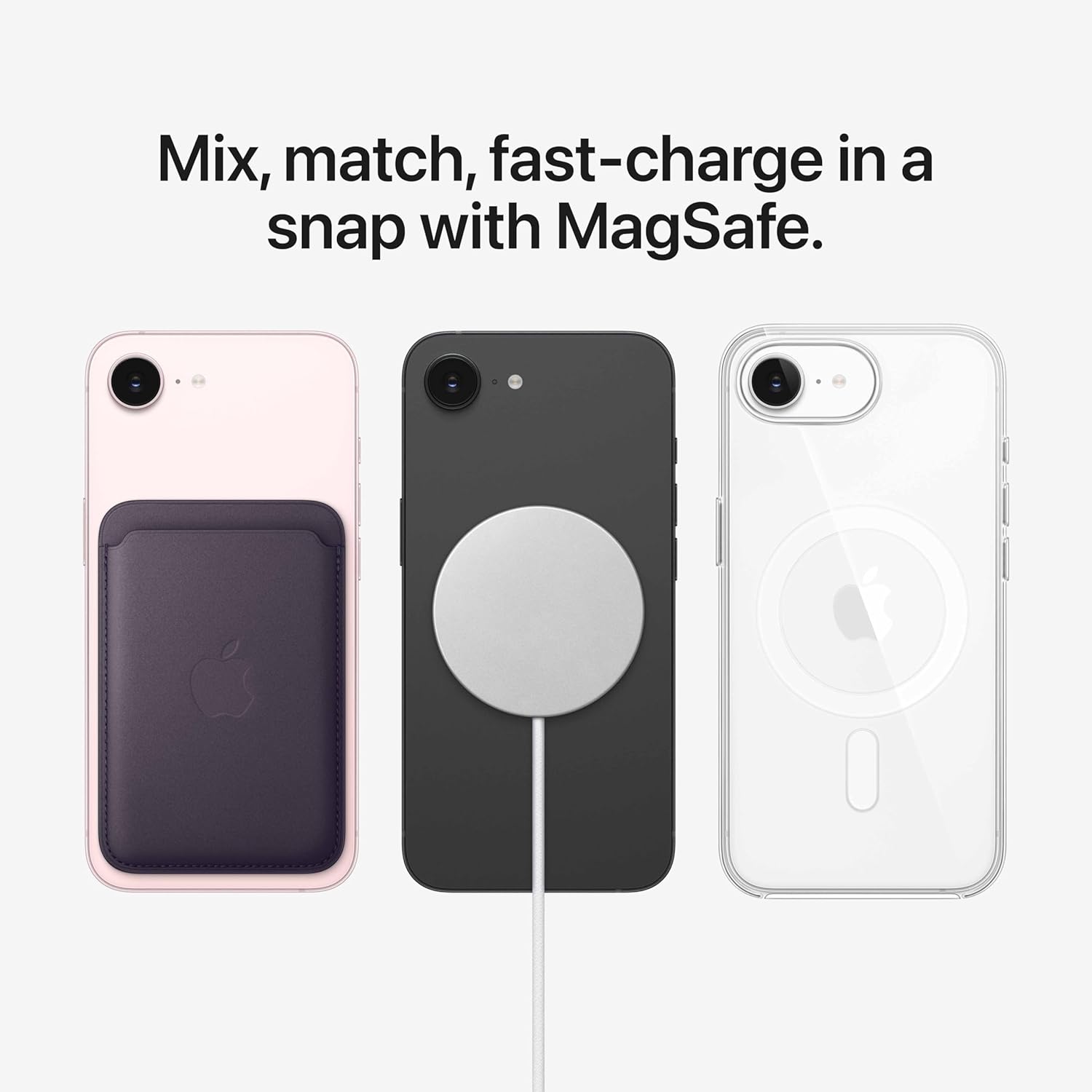 Apple iPhone 17e 512 GB: 15.40 cm (6.1″) Super Retina XDR Display, A19 Chip, All-Day Battery Life, 48MP Fusion Camera, 256GB Starting Storage, (White | Black | Soft Pink) - Image 6