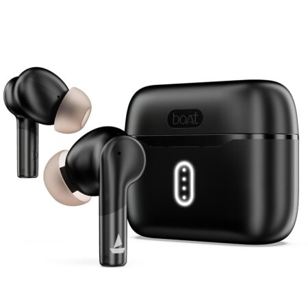 Boat Airdopes 141 Gen 2, 4 Mics ENx Tech, 48 Hrs Playback, Free Music Streaming, Fast Charge, Low Latency, IPX4, v5.4 Bluetooth Earbuds, TWS Ear Buds Wireless Earphones with mic (Active Black | Black | Green | Orange | White | Bold Black | Teal | Active White)