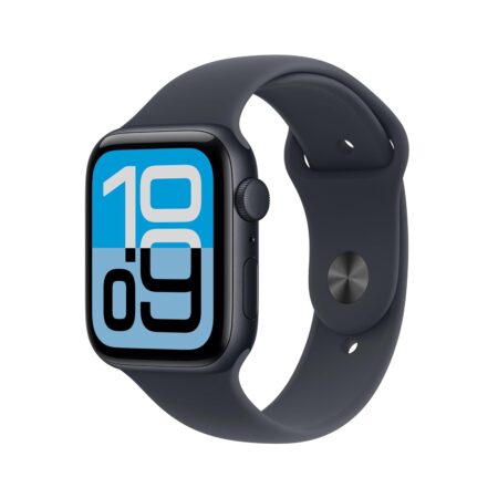 Apple Watch SE 3 GPS 44mm Starlight Aluminium Case with (Midnight Aluminium/Midnight | Starlight Aluminium/Starlight) Sport Band - M/L