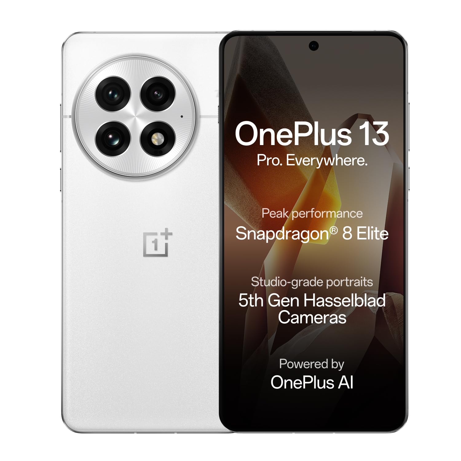 OnePlus 13 | Smarter with OnePlus AI | Lifetime Display Warranty |12GB RAM 256GB Storage Midnight Ocean | Official Smartphone for BGMS 2025 ( Arctic Dawn | Black Eclipse | Midnight Ocean)