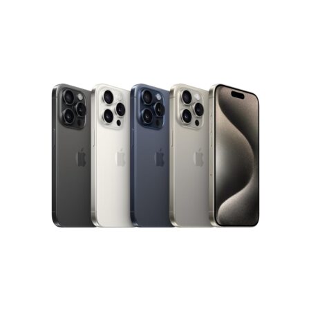 Apple iPhone 15 Pro, 256GB, (Black Titanium | White Titanium | Blue Titanium | Natural Titanium)