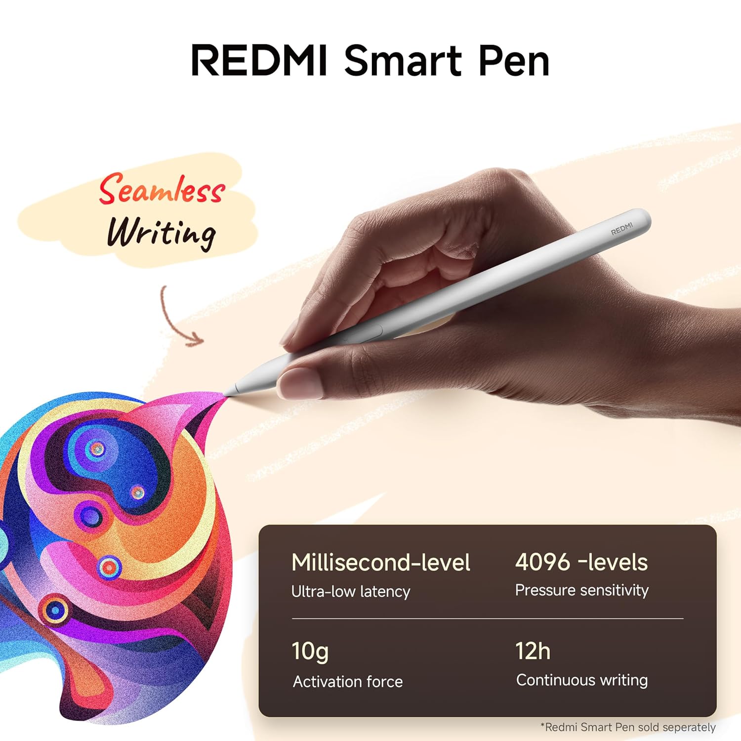 Redmi Pad 2 Wi-Fi + Cellular, Active Pen Support, 27.94cm(11") Model, 2.5K Sharp & Clear Display, 6GB, 128GB, All Day & More 9000mAh Battery, AI-Enabled, Dolby Atmos, HyperOS 2, (Graphite Grey | Sky Blue) - Image 14