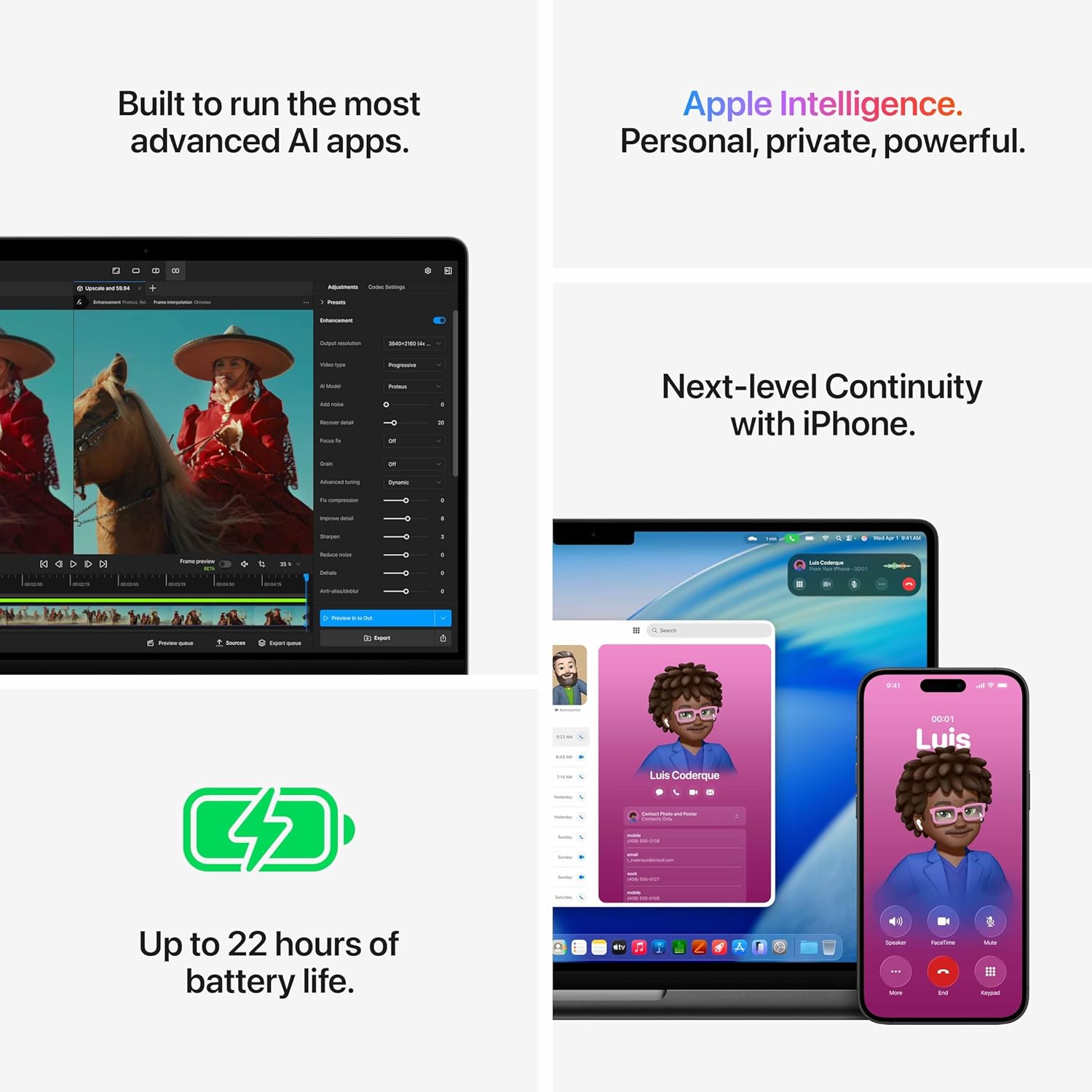 Apple MacBook Pro Laptop with M5 Pro chip with 18‑core CPU and 20‑core GPU: Built for AI, 35.97 cm (14.2″) Liquid Retina XDR Display, 24GB Unified Memory, 1TB SSD Storage, (Space Black | Silver) - Image 7